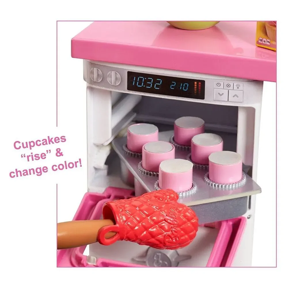 Barbie Bakery Chef Doll and Playset, Brunette FNL97